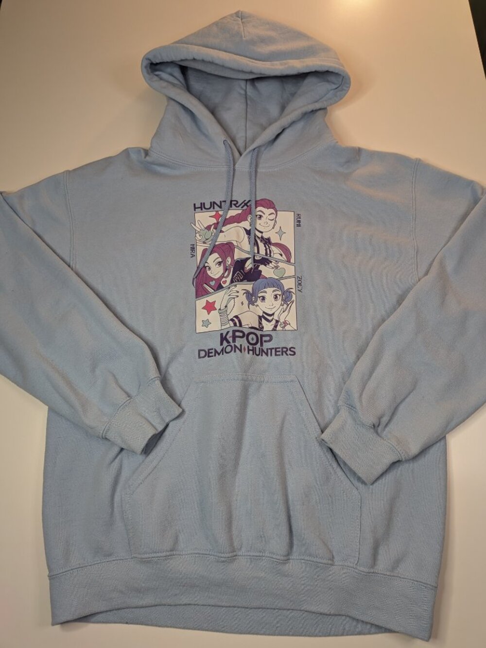 KPop Demon Hunters HUNTR/X Girls Hoodie Bundle Gildan Size Small